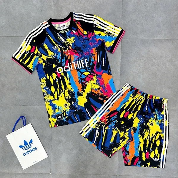 Bộ Thể Thao Adidas Archive AOP KD2351/KD4801 Phối Nhiều Màu Size XS (Form Âu) - Thời trang - Vua Hàng Hiệu