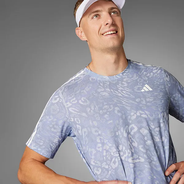 Bộ Thể Thao Nam Adidas OTR E AOP Màu Xám Size M (Form Âu) - Thời trang - Vua Hàng Hiệu