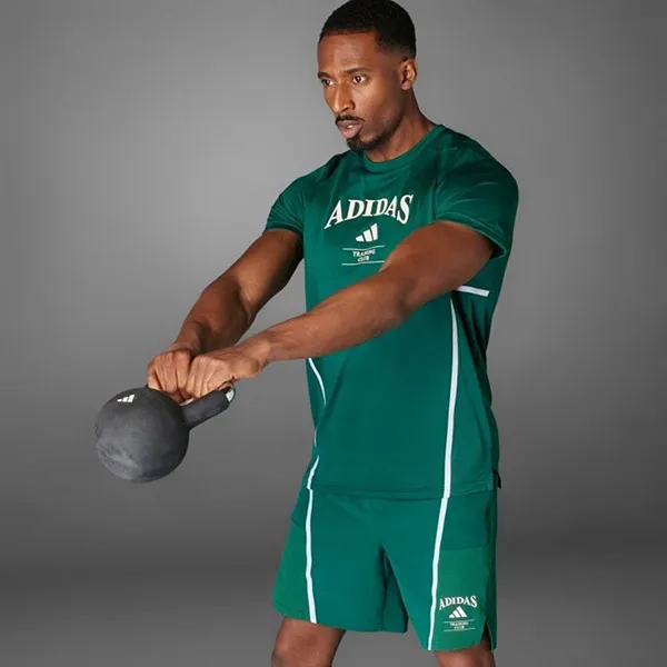 Bộ Thể Thao Nam Adidas Training Legacy JE8230 / JI6348 Màu Xanh Green Size S (Form Âu)