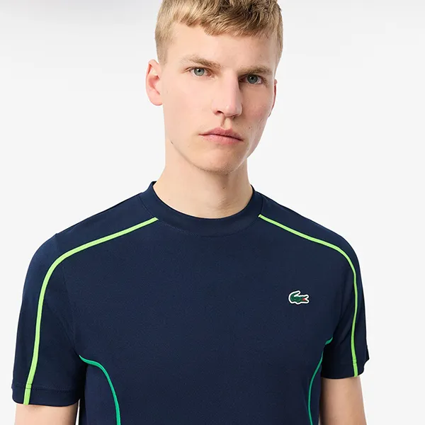 Bộ Thể Thao Nam Lacoste Men's Sport TH7545 166/ GH7460 51 001 Màu Xanh Trắng Size 4 - Thời trang - Vua Hàng Hiệu