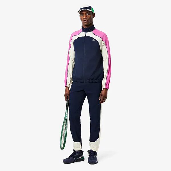 Bộ Thể Thao Nam Lacoste Men's Stretch Tennis Tracksuit WH8973 HI6 Phối Màu Size 3 - Thời trang - Vua Hàng Hiệu