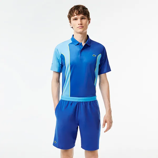 Bộ Thể Thao Nam Lacoste Sport X Novak Djokovic Colorblock GH9354/DH3543 Màu Xanh Blue Size 4 - Thời trang - Vua Hàng Hiệu