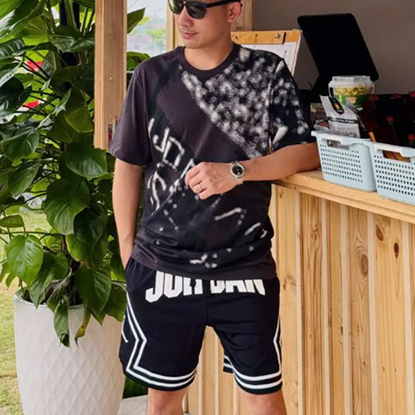 Bộ Thể Thao Nam Nike 95D623-G0T/ FV8613-011 Màu Đen Size S (Form Âu) - Thời trang - Vua Hàng Hiệu