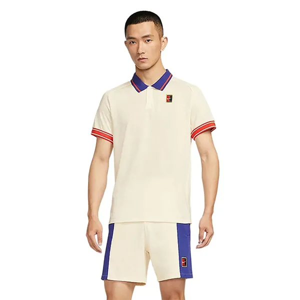 Bộ Thể Thao Nam Nike Court Heritage Men's Tennis FQ2102-110/FZ6952-110 Màu Kem Size S (Form Á) - Thời trang - Vua Hàng Hiệu