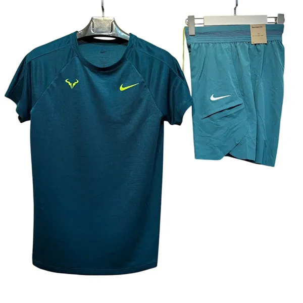 Bộ Thể Thao Nam Nike Dri-FIT Victory Màu Xanh Size S (Form Á) - Thời trang - Vua Hàng Hiệu