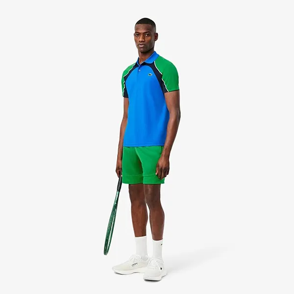 Bộ Thể Thao Nam Tennis/ Pickleball Lacoste Men's Shorts Ultra Dry Stretch Material Màu Xanh - Thời trang - Vua Hàng Hiệu