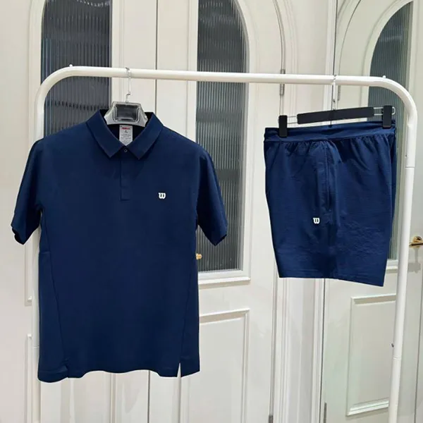 Bộ Thể Thao Nam Wilson Daily All Seasons Màu Xanh Navy Size S (Form Á) - Thời trang - Vua Hàng Hiệu