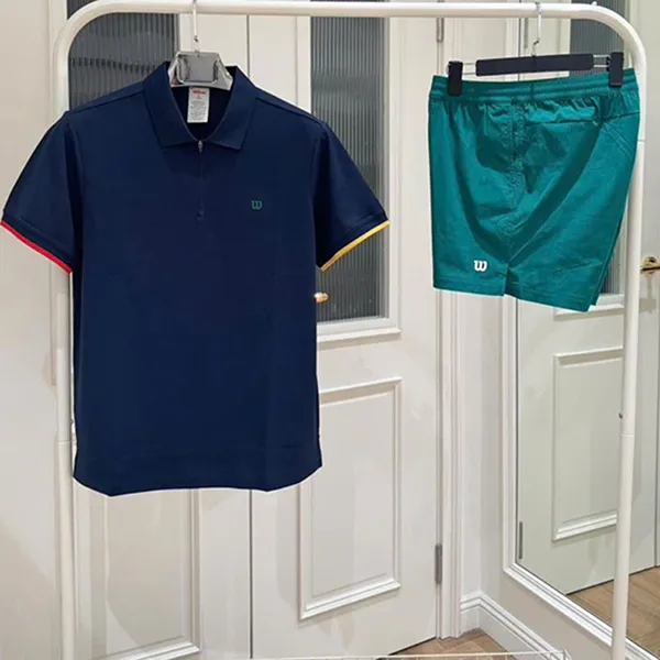 Bộ Thể Thao Nam Wilson Daily All Seasons Màu Xanh Size S (Form Á) - Thời trang - Vua Hàng Hiệu