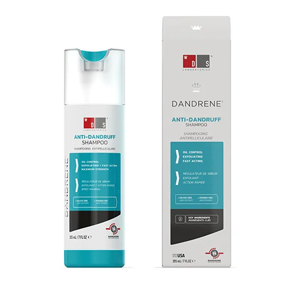 Dầu Gội Hỗ Trợ Ngăn Ngừa Gàu Và Tẩy Tế Bào Chết Ds Laboratories Dandrene Shampoo 205ml