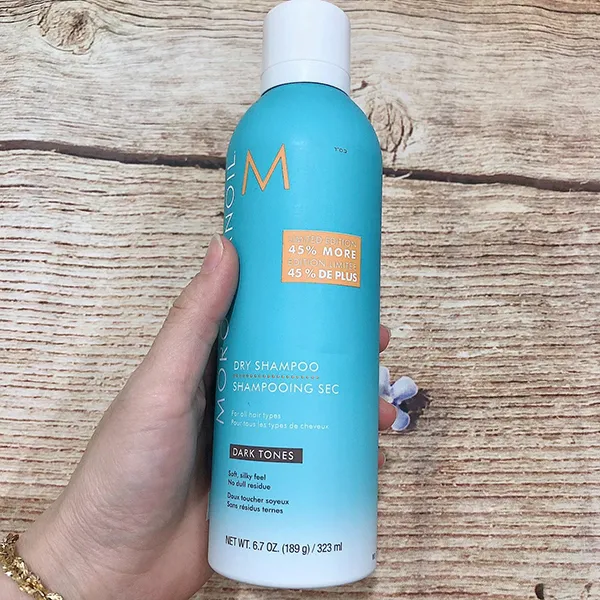 Dầu Gội Khô Moroccanoil Dry Shampoo Dark Tones 323ml