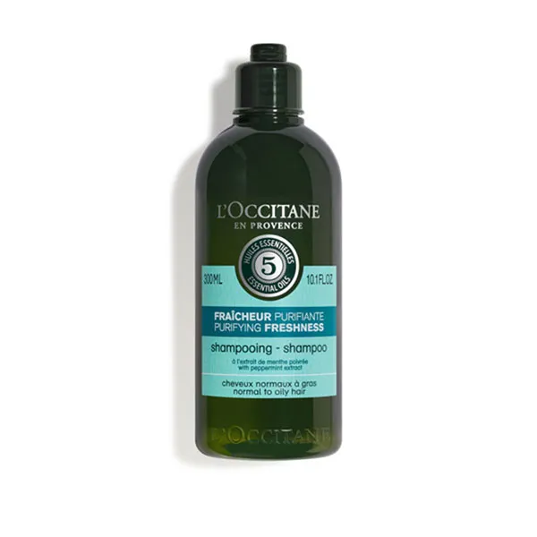 Dầu Gội Thanh Lọc Dành Cho Da Đầu Dầu L'Occitane Purifying Freshness Shampoo 300ml - Chăm sóc tóc - Vua Hàng Hiệu