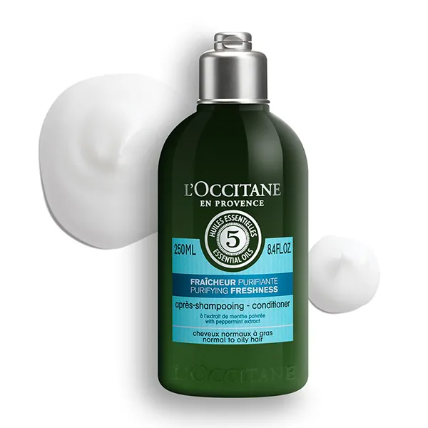 Dầu Xả Cho Tóc Dầu L'Occitane Aro Purifying Conditioner 250ml - Chăm sóc tóc - Vua Hàng Hiệu