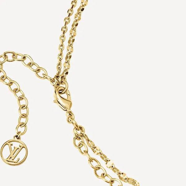 Dây Chuyền Nữ Louis Vuitton LV Blooming Necklace Gold Hardware Màu Vàng Gold - Trang sức - Vua Hàng Hiệu