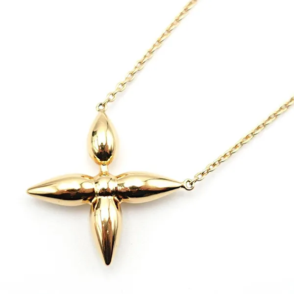 Dây Chuyền Nữ Louis Vuitton LV Coriel Izette Necklace Nanogram M00365 Màu Vàng Gold