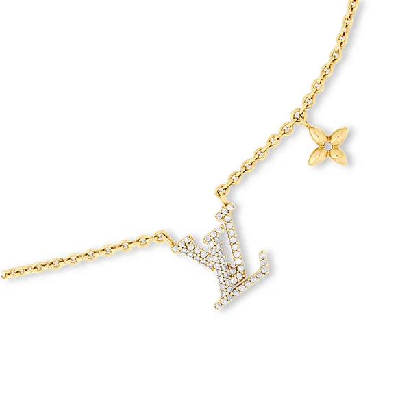 Dây Chuyền Nữ Louis Vuitton LV Iconic Necklace Gold M00596 Màu Vàng - Trang sức - Vua Hàng Hiệu