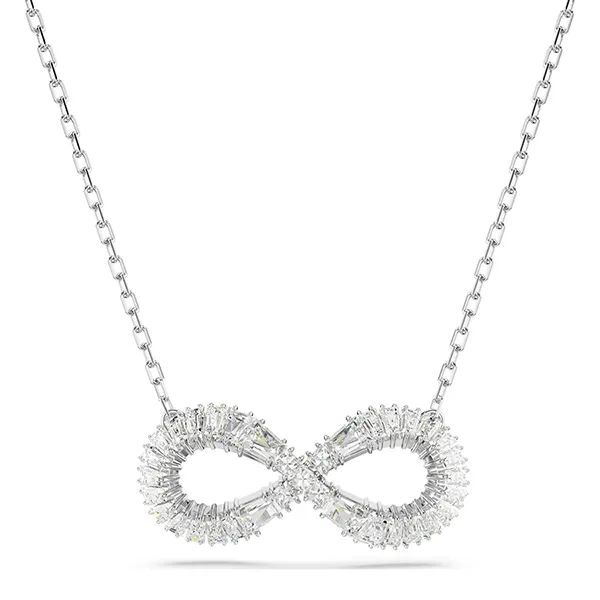 Dây Chuyền Nữ Swarovski Hyperbola Pendant Infinity, White, Rhodium Plated 5679434 Màu Bạc - Trang sức - Vua Hàng Hiệu