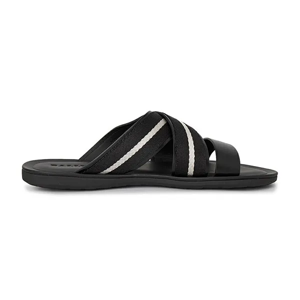 Dép Nam Bally Men's Sandals SASHA O 00 Màu Đen Size 39