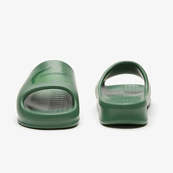 Dép Nam Lacoste Serve Slide 2.0 45CMA0005 GG2 Màu Xanh Lá Size 39.5 - Dép - Vua Hàng Hiệu