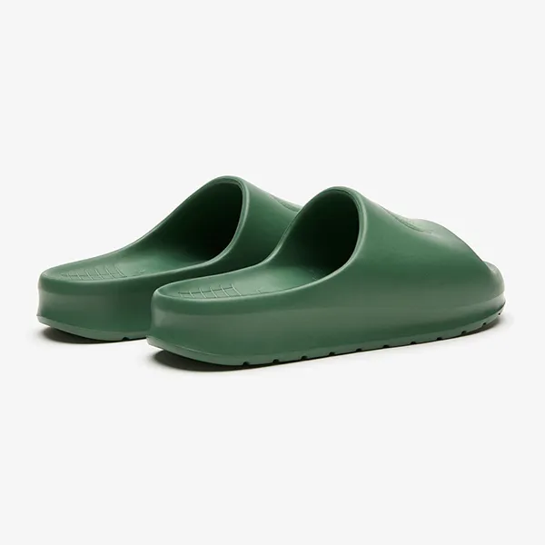 Dép Nam Lacoste Serve Slide 2.0 45CMA0005 GG2 Màu Xanh Lá Size 39.5 - Dép - Vua Hàng Hiệu
