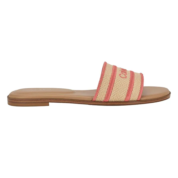 Dép Nữ Calvin Klein CK Kendell Sandal Màu Hồng Size 7.5 - Dép - Vua Hàng Hiệu