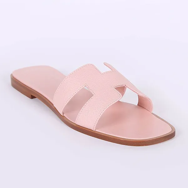 Dép Nữ Hermès Oran Sandals Rose Màu Hồng Size 37 - Dép - Vua Hàng Hiệu