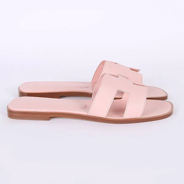 Dép Nữ Hermès Oran Sandals Rose Màu Hồng Size 38 - Dép - Vua Hàng Hiệu