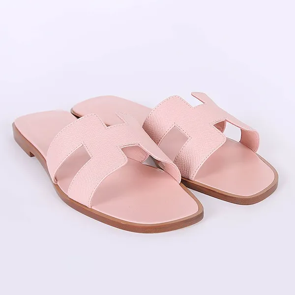 Dép Nữ Hermès Oran Sandals Rose Màu Hồng Size 37 - Dép - Vua Hàng Hiệu