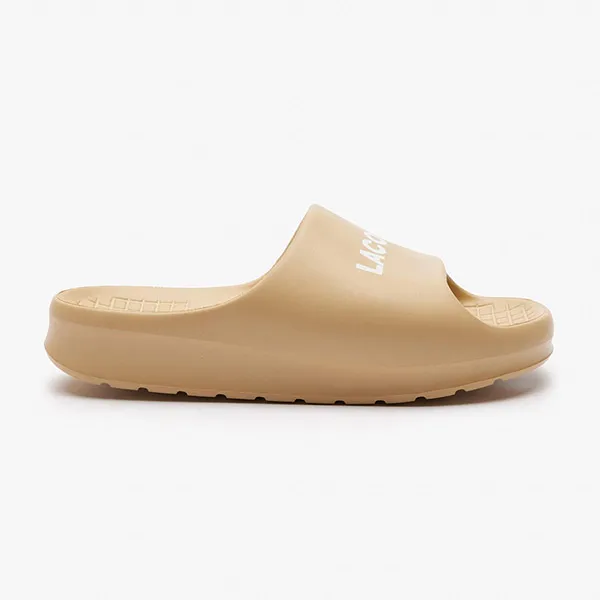 Dép Nữ Lacoste Serve Slide 2.0 124 1 CFA LT BRW/LT BRW 747CFA0020 CJ2 Màu Be Size 36 - Dép - Vua Hàng Hiệu