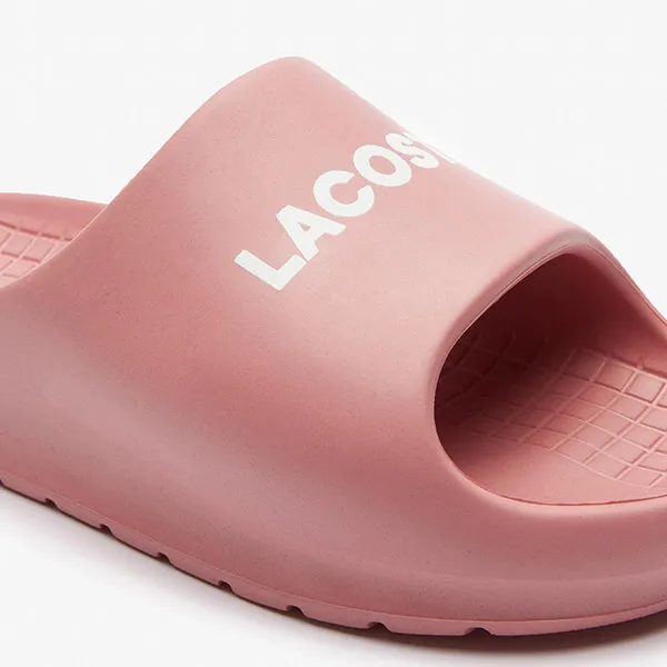 Dép Nữ Lacoste Serve Slide 2.0 124 1CFA PNK/WHT 747CFA0020 F50 Màu Hồng - Dép - Vua Hàng Hiệu