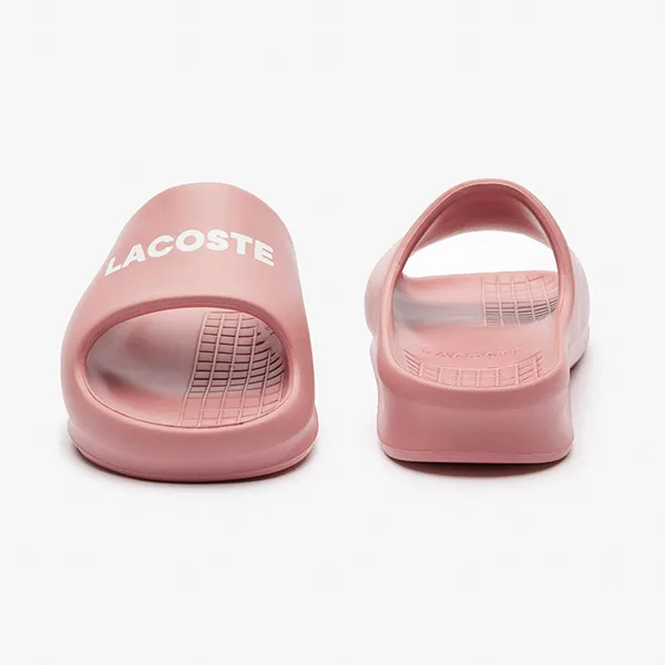 Dép Nữ Lacoste Serve Slide 2.0 124 1CFA PNK/WHT 747CFA0020 F50 Màu Hồng - Dép - Vua Hàng Hiệu