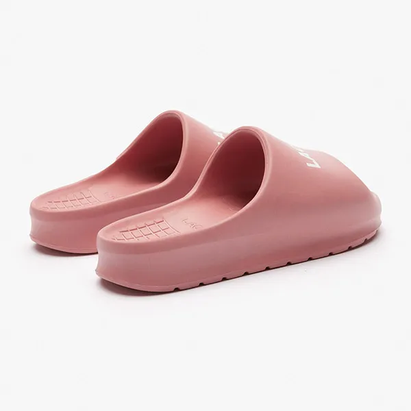 Dép Nữ Lacoste Serve Slide 2.0 124 1CFA PNK/WHT 747CFA0020 F50 Màu Hồng - Dép - Vua Hàng Hiệu