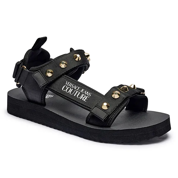 Dép Sandal Nam Versace Jeans Couture 78YA3S7C Màu Đen Size 39
