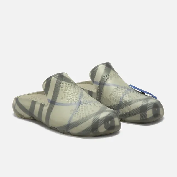 Dép Sục Burberry Lf Stingray Clog Màu Xám Size 39 - Dép - Vua Hàng Hiệu