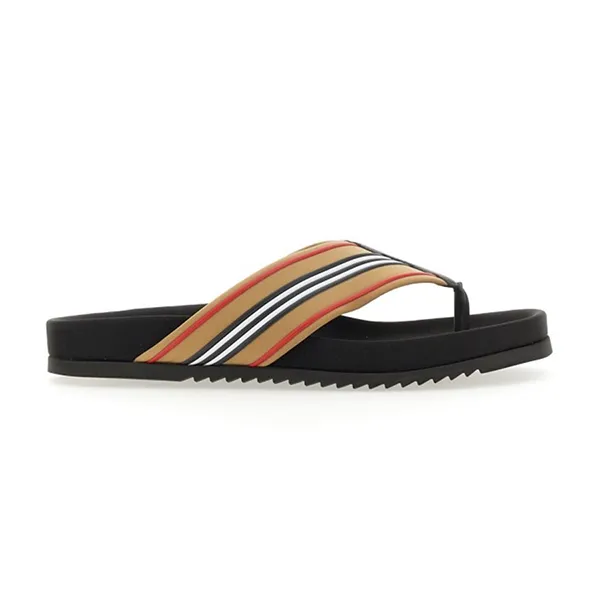 Dép Xỏ Ngón Nam Burberry Men Clintonville Slip-On Sandal 8057682 A7029 Màu Nâu Size 41 - Dép - Vua Hàng Hiệu