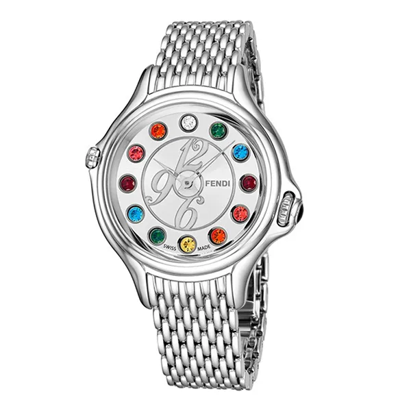Đồng Hồ Nữ Fendi Crazy Carats Ladies Watch Watch F105036000T01 Màu Bạc - Đồng hồ - Vua Hàng Hiệu