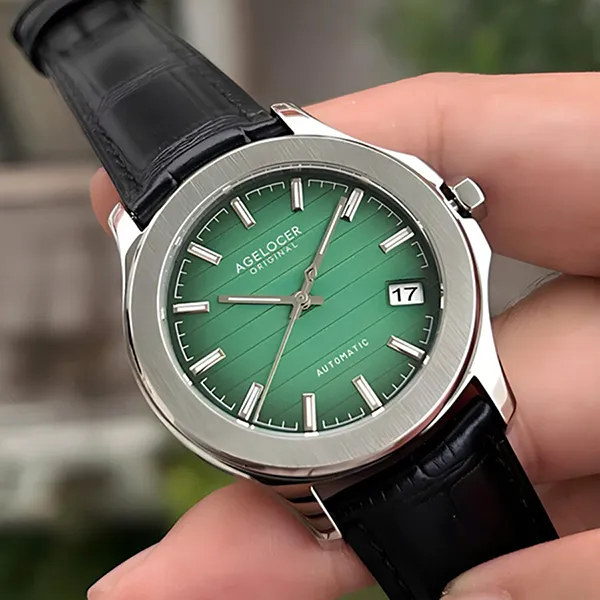 Đồng Hồ Nam Agelocer Baikal 6305A1 Màu Xanh Đen - Đồng hồ - Vua Hàng Hiệu