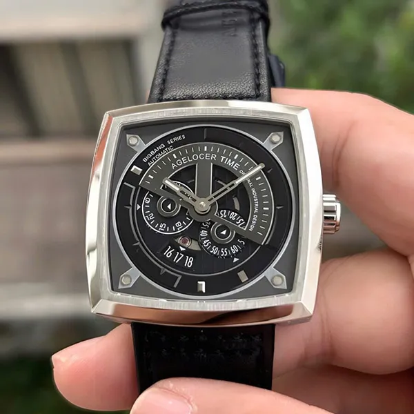 Đồng Hồ Nam Agelocer BigBang 5602A1 Màu Đen