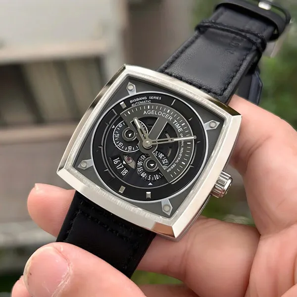 Đồng Hồ Nam Agelocer BigBang 5602A1 Màu Đen