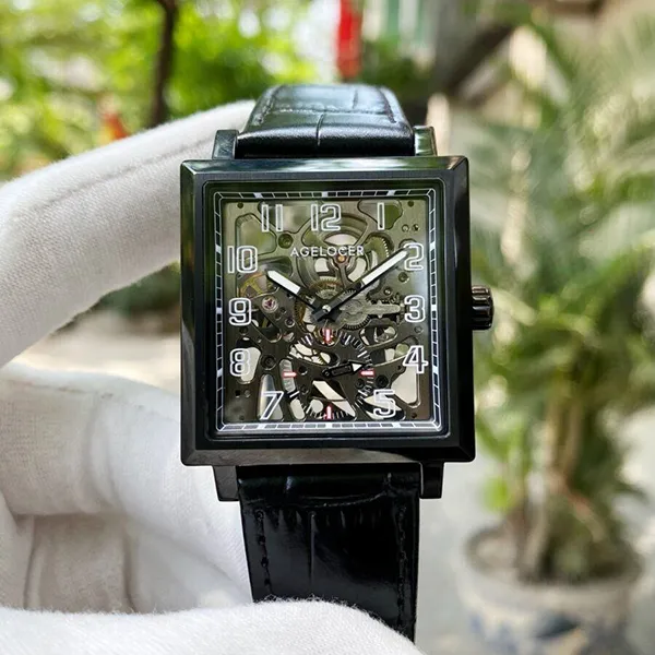 Đồng Hồ Nam Agelocer Codex 3501J1 Màu Đen - Đồng hồ - Vua Hàng Hiệu