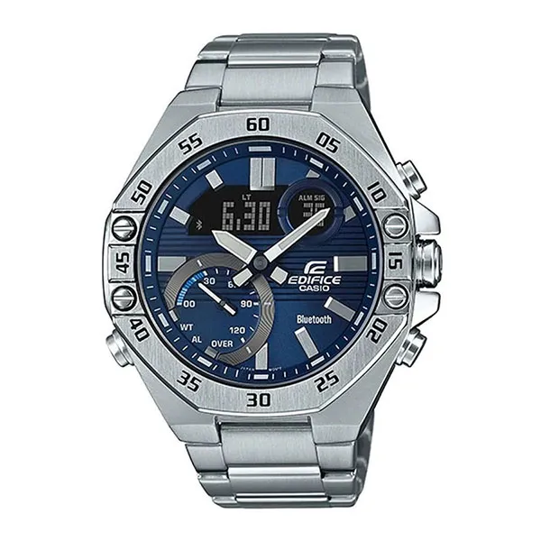 Đồng Hồ Nam Casio Casio Edifice ECB-10D-2ADF Màu Xanh Bạc - Đồng hồ - Vua Hàng Hiệu