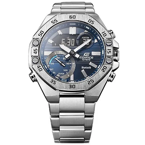 Đồng Hồ Nam Casio Casio Edifice ECB-10D-2ADF Màu Xanh Bạc - Đồng hồ - Vua Hàng Hiệu