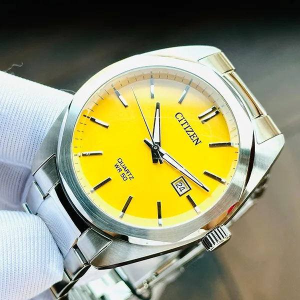 Đồng Hồ Nam Citizen Quartz BI5110-54Z Màu Bạc Vàng - Đồng hồ - Vua Hàng Hiệu