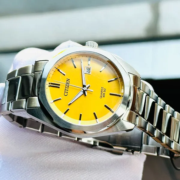Đồng Hồ Nam Citizen Quartz BI5110-54Z Màu Bạc Vàng - Đồng hồ - Vua Hàng Hiệu