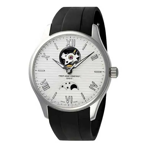 Đồng Hồ Nam Frederique Constant Automatic Moonphase FC-320SS5B6 (FC320SS5B6) Màu Trắng Đen