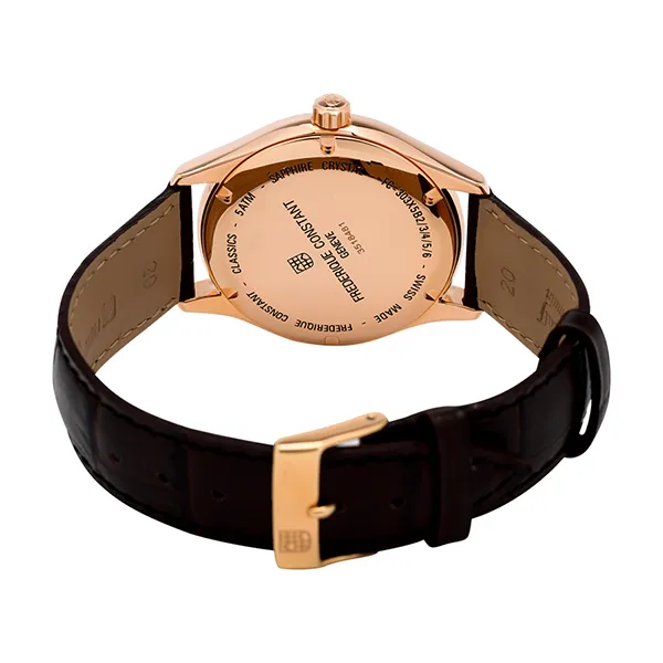 Đồng Hồ Nam Frederique Constant FC-303V5B4 Màu Nâu Trắng