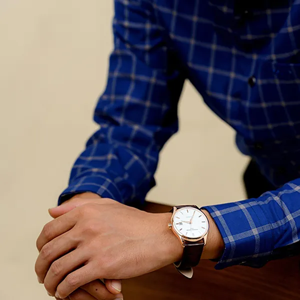 Đồng Hồ Nam Frederique Constant FC-303V5B4 Màu Nâu Trắng