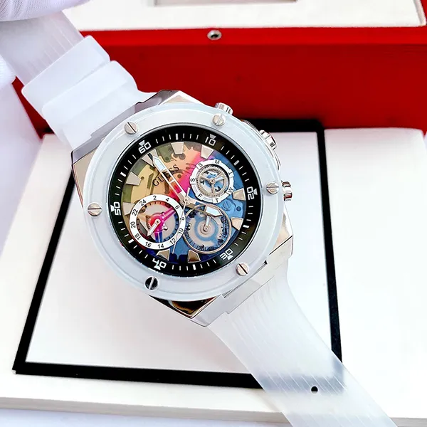 Đồng Hồ Nam Guess Quartz GW0425G4 Silver Tone Watch Màu Trắng Bạc - Đồng hồ - Vua Hàng Hiệu
