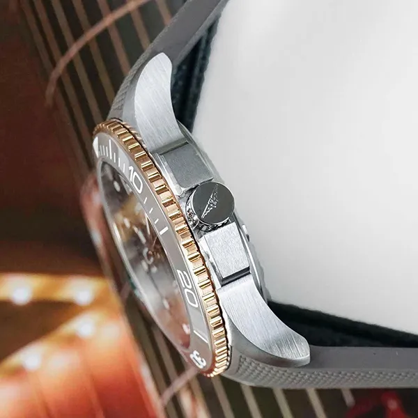 Đồng Hồ Nam Longines Automatic L3.780.3.78.9 Màu Xám Đậm
