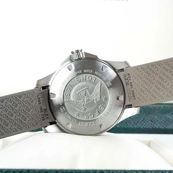Đồng Hồ Nam Longines Automatic L3.780.3.78.9 Màu Xám Đậm