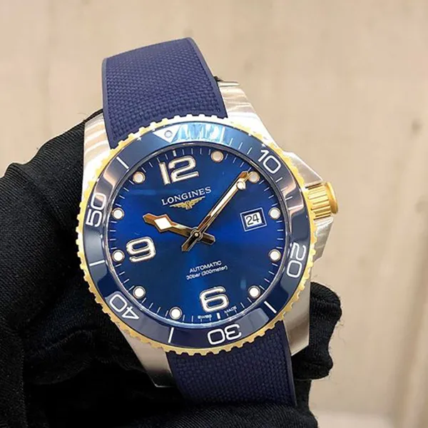 Đồng Hồ Nam Longines Hydroconquest L3.781.3.96.9 Màu Xanh - Đồng hồ - Vua Hàng Hiệu